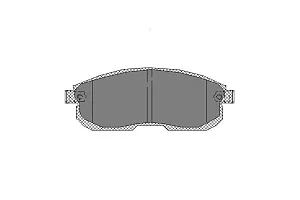 SCT SP 153 Тормозные колодки (комплект 4 шт.) SP153