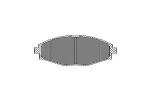 SCT SP 213 Тормозные колодки (комплект 4 шт.) SP213