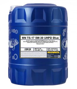 7117 MANNOL TS-17 UHPD BLUE 5W30 20 л.