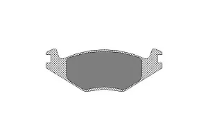 SCT SP 116 Тормозные колодки (комплект 4 шт.) SP116