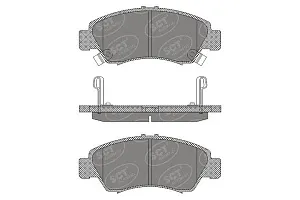 SCT SP 600 Тормозные колодки (комплект 4 шт.) SP600