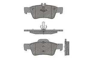 SCT SP 404 Тормозные колодки (комплект 4 шт.) SP404