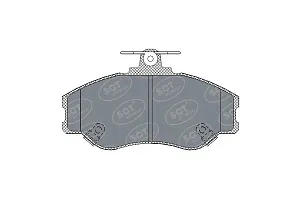 SCT SP 323 Тормозные колодки (комплект 4 шт.) SP323
