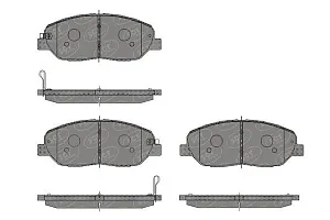 SCT SP 448 Тормозные колодки (комплект 4 шт.) SP448