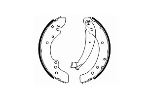 SCT SS 536 Тормозные колодки (комплект 4 шт.) SS536