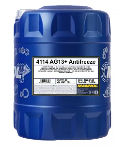 4114 MANNOL ANTIFREEZE ADVANCED AG13+ 20 л. 