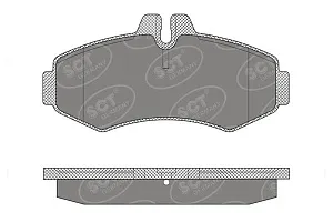 SCT SP 624 Тормозные колодки (комплект 4 шт.) SP624