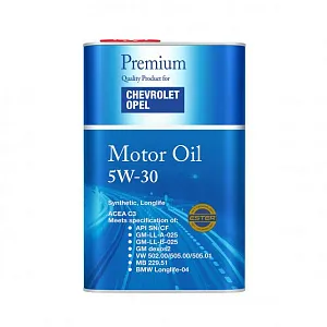 6717 FANFARO FOR CHEVROLET / OPEL 5W30 (metal) 5 л.