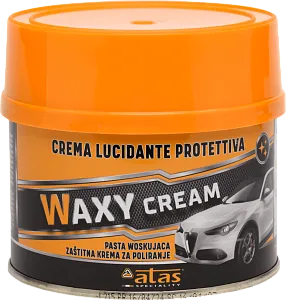 ATAS WAXY CREAM Защитный полироль для кузова 250 г.