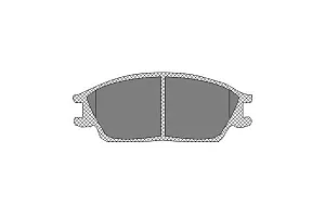 SCT SP 207 Тормозные колодки (комплект 4 шт.) SP207