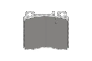 SCT SP 256 Тормозные колодки (комплект 4 шт.) SP256