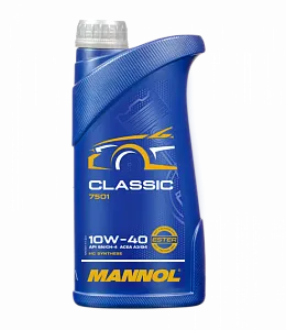 7501 MANNOL CLASSIC 10W40 1 л. 