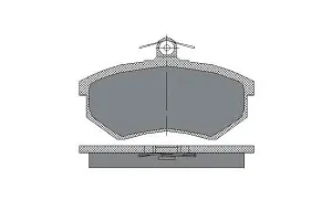 SCT SP 175 Тормозные колодки (комплект 4 шт.) SP175