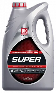 ЛУКОЙЛ SUPER 5W40 4 л.