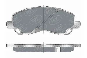 SCT SP 273 Тормозные колодки (комплект 4 шт.) SP273