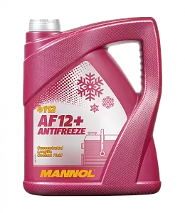4112 MANNOL ANTIFREEZE AF12+ LONGLIFE 5 л. 