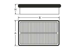 SCT SB 2373 Воздушный фильтр SB2373