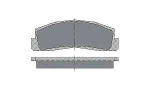 SCT SP 179 Тормозные колодки (комплект 4 шт.) SP179