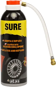 ATAS SURE Аварийный герметик для ремонта шин 300 мл.
