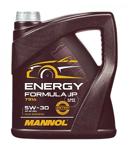 7914 MANNOL ENERGY FORMULA JP 5W30 4 л.