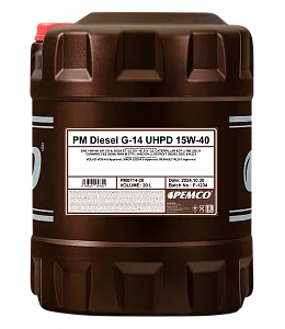 PEMCO DIESEL G-14 UHPD 15W40 20 л.