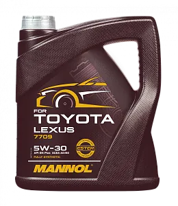 7709 MANNOL FOR TOYOTA LEXUS 5W30 4 л.