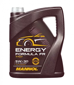 7707 MANNOL ENERGY FORMULA FR 5W30 5 л.