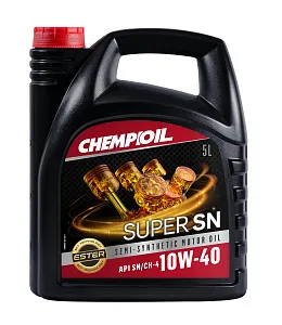 9502 CHEMPIOIL SUPER SN SAE 10W-40 5 л.