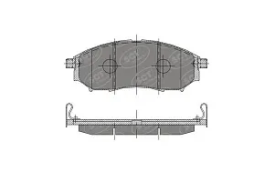 SCT SP 390 Тормозные колодки (комплект 4 шт.) SP390