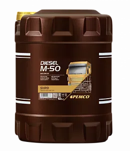 PEMCO DIESEL M-50 SHPD 20W50 10 л.