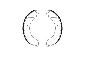 SCT SS 546 Тормозные колодки (комплект 4 шт.) SS546