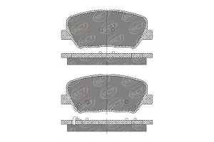 SCT SP 748 Тормозные колодки комплект SP748