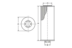 SCT SH 4088 Масляный фильтр SH4088