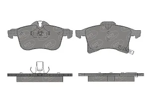 SCT SP 493 Тормозные колодки (комплект 4 шт.) SP493