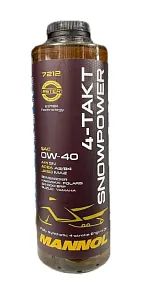 7212 MANNOL 4-TAKT SNOWPOWER 0W40 0,95 л.