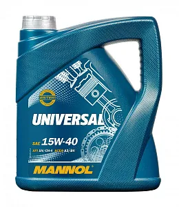 7405 MANNOL UNIVERSAL 15W40 4 л. 