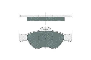 SCT SP 363 Тормозные колодки (комплект 4 шт.) SP363