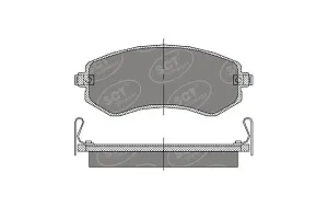 SCT SP 393 Тормозные колодки (комплект 4 шт.) SP393