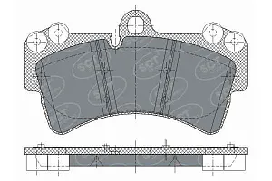 SCT SP 280 Тормозные колодки (комплект 4 шт.) SP280