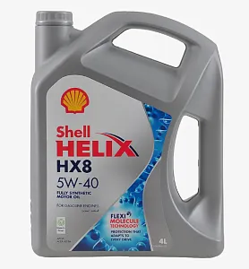 SHELL HELIX HX8 5W40 4 л.