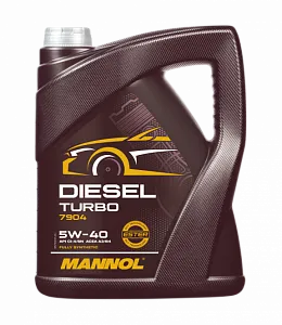 7904 MANNOL DIESEL TURBO 5W40 5 л. 