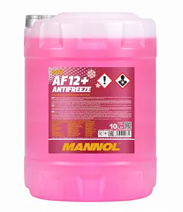 4112 MANNOL ANTIFREEZE AF12+ LONGLIFE 10 л.