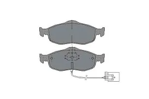 SCT SP 204 Тормозные колодки (комплект 4 шт.) SP204