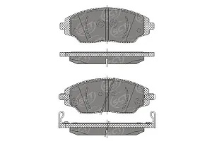 SCT SP 665 Тормозные колодки (комплект 4 шт.) SP665