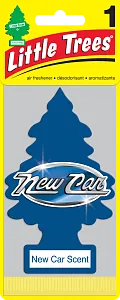 LITTLE TREES Ароматизатор Ёлочка "Новая машина" (New Car Scent)