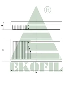 EKO-04.44K EKOFIL Салонный фильтр (угольный) EKO0444K