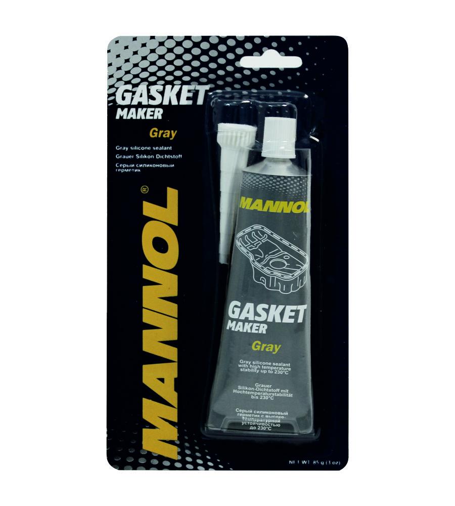 9913 MANNOL GASKET MAKER GRAY 85 гр. Серый силиконовый герметик (от -40 С до +230 С) 9913 MANNOL GASKET MAKER GRAY 85 гр. Серый силиконовый герметик (от -40 С до +230 С)