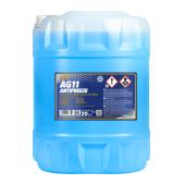 4011 MANNOL ANTIFREEZE LONGTERM AG11 20 л. Готовый раствор охлаждающей жидкости антифриз синий