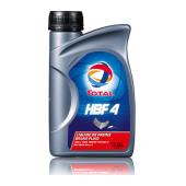 TOTAL HBF 4 0,25 л. Синтетическая тормозная жидкость.