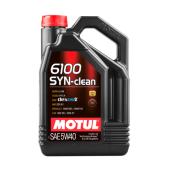 MOTUL 6100 SYN-CLEAN 5W40 4 л. Полусинтетическое моторное масло 5W-40